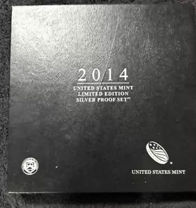 KAPPYSCOINS 2014S SILVER LTD LIMITED 8 COIN  PROOF SET HAS  SILVER EAGLE - Picture 1 of 3