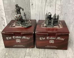 Fantasy and Legend Tudor Mint Camelot and Return of Excalibur Pewter Figures Box - Picture 1 of 11
