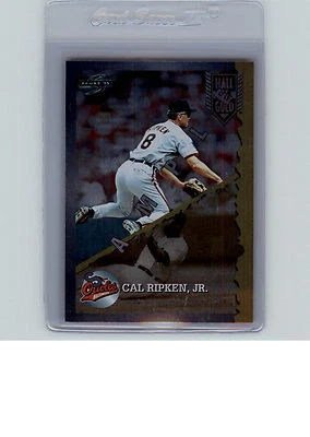 1995 Score Hall of Gold #HG6 Cal Ripken Jr Baltimore Orioles Baseball Promo Card - Image 1 of 3