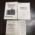 Canon Eos 6D (Wg) (N) Genuine Camera Instruction Manual / Guide In Spanish