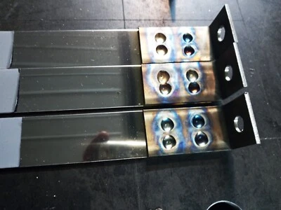 Audi A4 B5 94-01 new fuel tank mount holding straps clamps stainless steel - Image 1 of 4