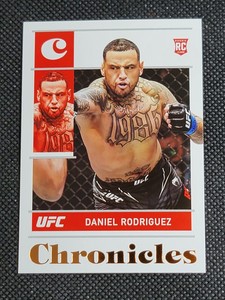2022 Chronicles UFC Bronze parallel #98 Daniel Rodriguez Rookie card
