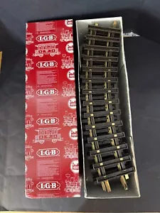 LGB 1500 Spur G gebogen 12 Gleisabschnitte NEU - Bild 1 von 4
