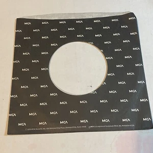 MCA 45rpm Record Sleeve: Black (1972) - Picture 1 of 2