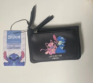 Disney’s Lilo & Stitch Coin Purse Black BNWT - Picture 1 of 5