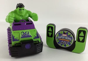 Marvel Super Hero Adventures RC Hulk vehículo tanque control remoto juguete 2020 - Imagen 1 de 7