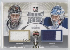 2011-12 ITG Between the Pipes Silver Vault Gold 1/1 Jean-Sebastien Giguere 2d8