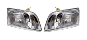 Pair of New DEPO Headlights for 07-14 Bluebird Vision, 98-03 VOLVO VN-VNL-VNM - Picture 1 of 1