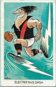 1972 Sunicrust Weg's Footy Funnies (35) Electrifying Dash - Picture 1 of 2