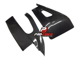 CARBON SWINGARM SWING ARM COVERS PROTECTORS HONDA CBR600RR CBR 600 RR 2007-2008 - Picture 1 of 2
