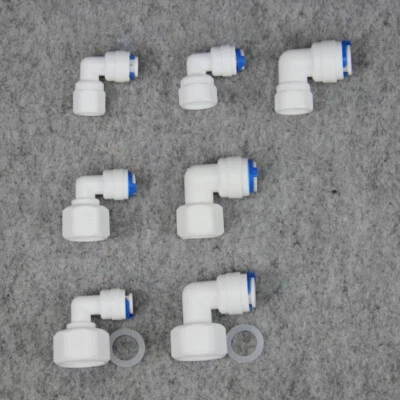 Elbow Connect Water Purifiers Tube Fittings For Reverse Osmosis Valve Filter - Image 1 of 4