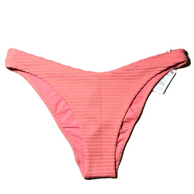 Lululemon Smocked Mid Rise Skimpy Bikini Bottom Size 10 - Image 1 of 4