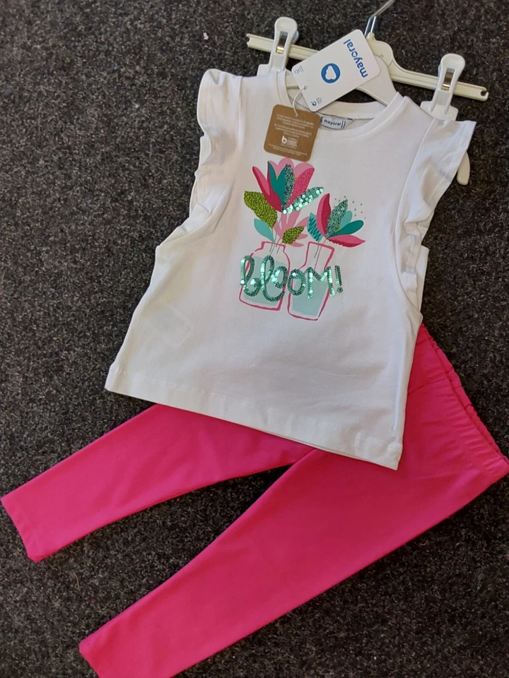 MAYORAL VERKAUF NEU MAYYORAL MÄDCHEN LEGGINGS SET STIL 3703 GRÖSSEN 3 JAHRE 8 JAHRE 9 JAHRE