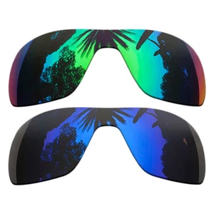 Lentes de repuesto AU verdes y púrpuras para rotor de turbina Oakley OO9307 polarizadas - Imagen 1 de 6