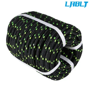 LABLT 1/2"×200' Bull Rope 6180Lbs Breaking Strength Double Braid Polyester Rope - Picture 1 of 10