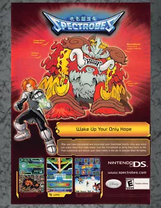 Spectrobes Komadoros Nintendo DS Druckanzeige Vintage Art CA 2006 - Bild 1 von 1