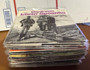 7' RECORD PICTURE SLEEVE LOT - 40 POP/ ROCK - 45RPM RECORDS - Foto 1 di 5
