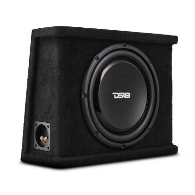 Caja de subwoofer poco profunda cargada DS18 12" 350 vatios Rms @ 2 ohmios caja sellada Foto 1 de 4