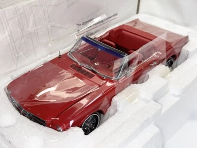 PRECISION 100 1/18 Ford Mustang Convertible Undisplayed FORD 1964 Red F/S Japan - Image 1 of 4