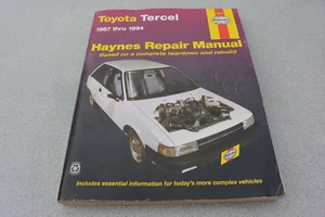 HAYNES shop REPAIR MANUAL TOYOTA TERCEL 87-94 92085 - Picture 1 of 1