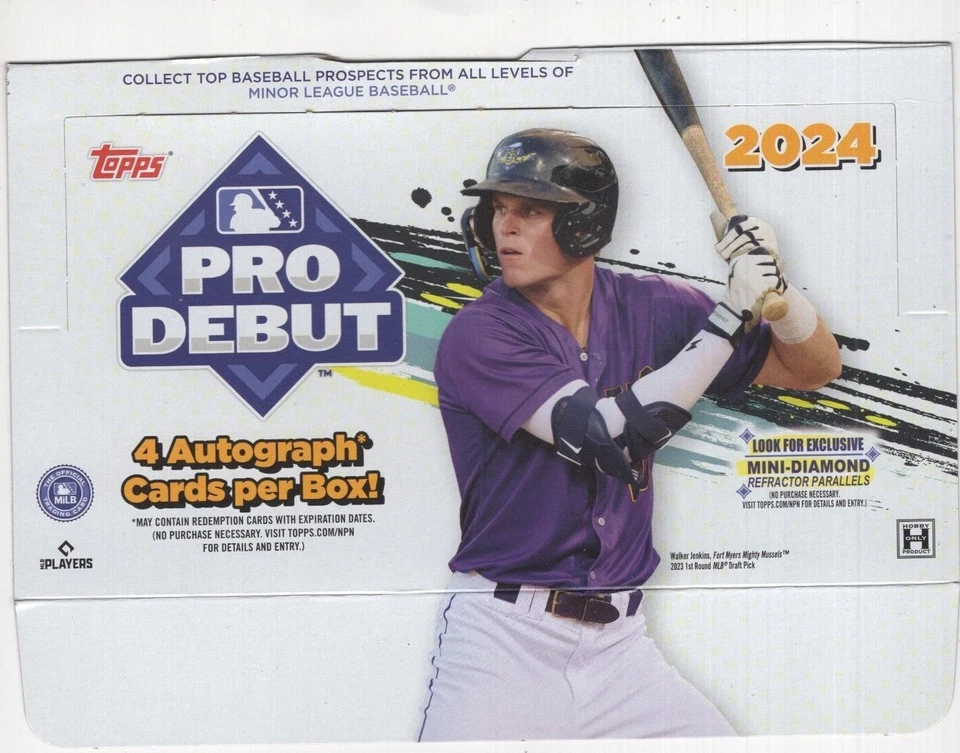 2024 TOPPS PRO DEBUT MINOR LEAGUE BASEBALL BASE CHROME CARD #PDC101-PDC200 - Image 1 of 1