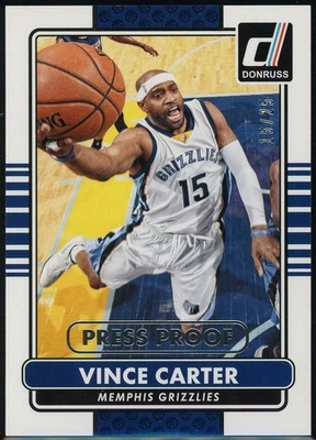 VINCE CARTER - 2014 Donruss Press Proof Silver #133 - 15/25 - JERSEY NUMBER! - Image 1 of 2