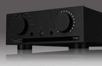Mission 778X Vollverstärker 65W, DAC, Phono MM, Bluetooth aptX, USB, schwarz NEU