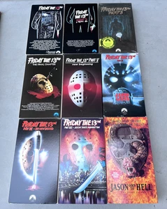 Friday The 13th Part 1-9 Jason Goes To Hell VHS Tape Movie Lot Horror (#3 New) - Imagen 1 de 15