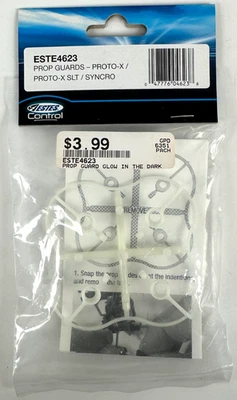 Estes 4623 Glow in the Dark Prop Guards for Proto-X/Proto-X SLT/Syncro New - Image 1 of 2