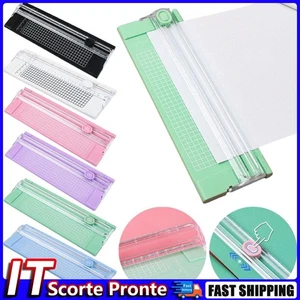 Taglierina per carta da taglio bidirezionale A4 con righello estraibile Piccoli - Afbeelding 1 van 30