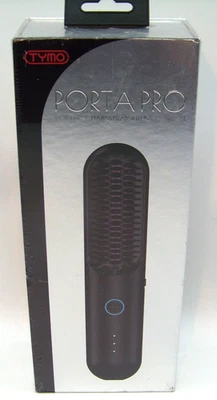 TYMO Porta Pro Wireless Portable Hair Straightening Brush, Black - New Sealed - Image 1 of 2