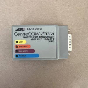 Allied Telesyn AT-210TS-05D Centrecom Twisted Pair Transceiver - Picture 1 of 4