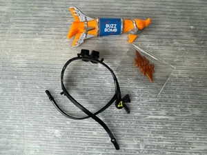 LOTE DE PIEZAS DE ARMA DE CINTURÓN Y PUÑO DAGA LEONARDO 1988 TMNT de colección y bomba de zumbido - Imagen 1 de 18