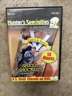 Cutt'n & Strutt'n V DVD Turkey Hunting HS Strut Shell Shocked 14 Smokin Hunts - Image 1 of 3
