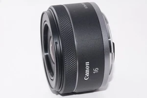 [N.MINT/In Box]Canon RF 16mm F2.8 STM for EOS R Black From JAPAN #b3026 - Picture 1 of 11