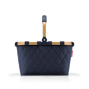 reisenthel Korb carrybag rhombus midnight gold Einkaufskorb - Picture 1 of 5