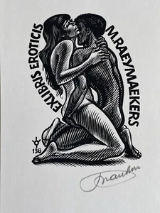 Exlibris X2 Frank Ivo van Damme - Afbeelding 1 van 1