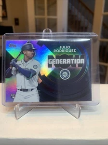 2022 Topps Update Rookie Julio Rodriquez Generation Now Insert GN-62 Mariners - Picture 1 of 2
