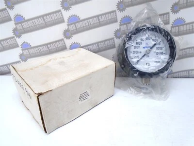 BLUE RIBBON - BR411D-452-11,6 - SS Process Gauge 4.5" 1/2" NPT LM (0-11600 psi) - Image 1 of 4