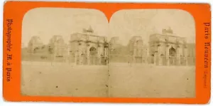 STEREO FOTO ANSICHT Paris Nouveau, Le Carrousel et le Palais des Tuileries - Bild 1 von 2
