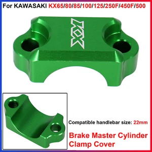 Para KAWASAKI KX65/80/100/125/250F/450F - 1 Juego Cubierta Abrazadera Cilindro Maestro Freno - Imagen 1 de 9