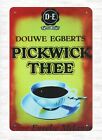  home decor Douwe Egberts Pickwick Thee Dutch advertising tea tin sign