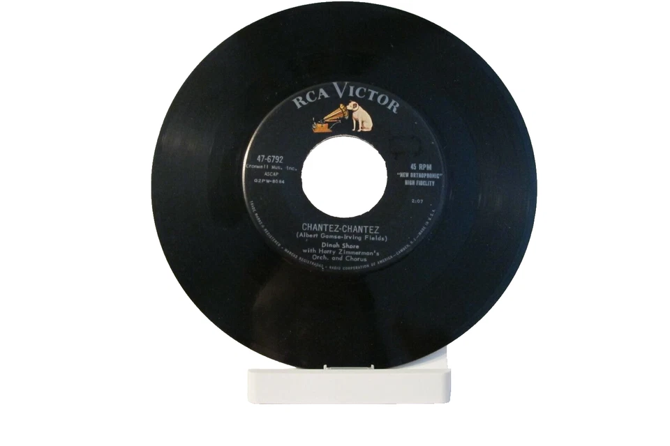 45 RECORD - DINAH SHORE - CHANTEZ CHANTEZ - Image 1 of 1
