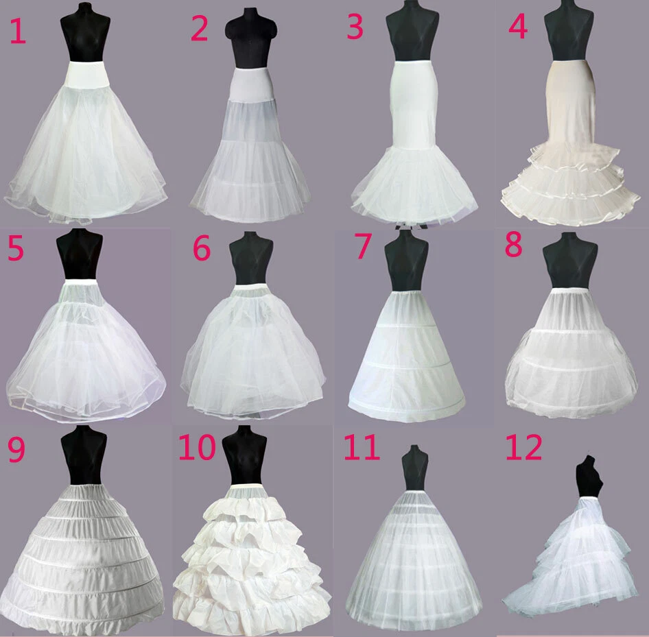  FALDA INTERIOR Boda Calidad Nupcial Enagua Aro Crinolina Reino Unido Talla Grande Foto 1 de 1