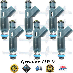 Genuine Denso Set Of 6 Fuel Injectors For 03-08 Mazda 6 02-06 Mazda MPV 3.0L V6