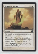 2010 Magic: The Gathering - Scars of Mirrodin Dispense Justice #5 0m6