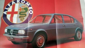 MB077. “Alfa Romeo Alfasud” – Official Poster cm 69x48 Published 1972 - Picture 1 of 4