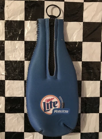 🍺 MILLER LITE RACING BOTTLE SUIT COOZIE COOLIE KOOZIE NEW Cover