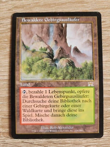 1x Wooded Foothills - German - FBB - EDH - Vintage - Modern #2122 - Picture 1 of 2