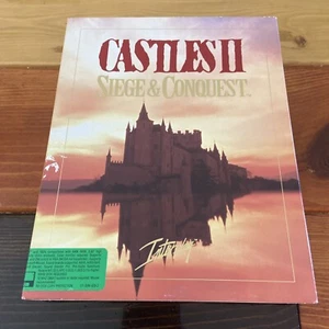 Castles II: Siege & Conquest (PC Game, 1992) Complete Big Box 3.5 Floppy disk - Picture 1 of 13